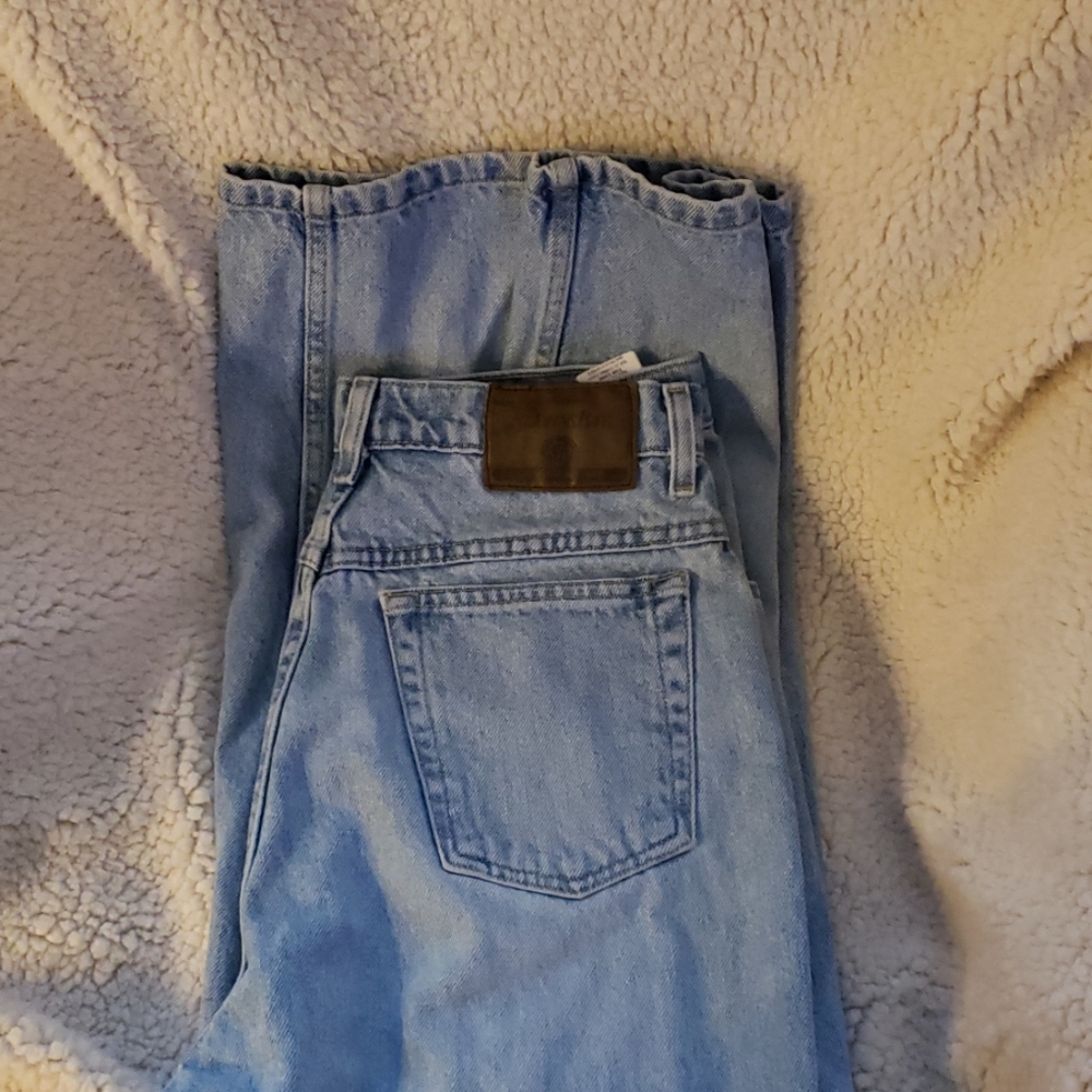 Light Wash, High Waisted Denim Jeans